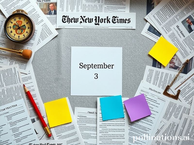 nyt connections hints september 3