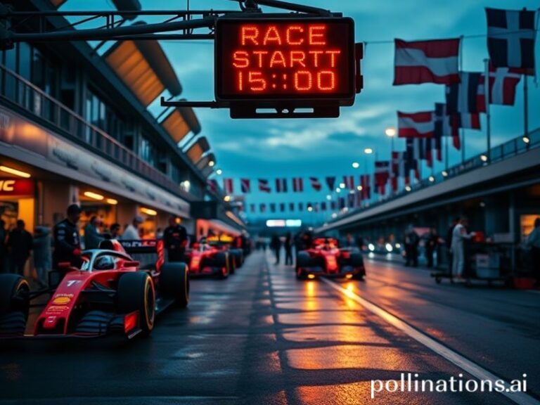 what time is the f1 race today