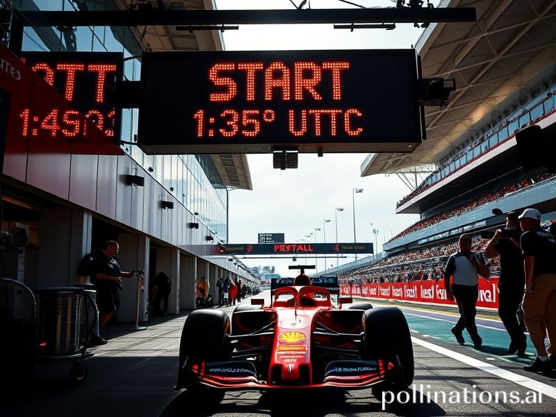 what time is f1 today