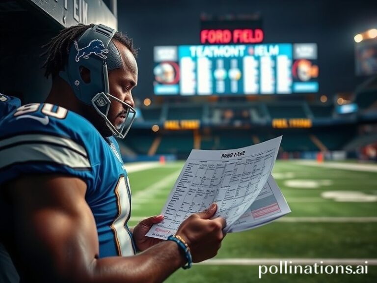 detroit lions schedule