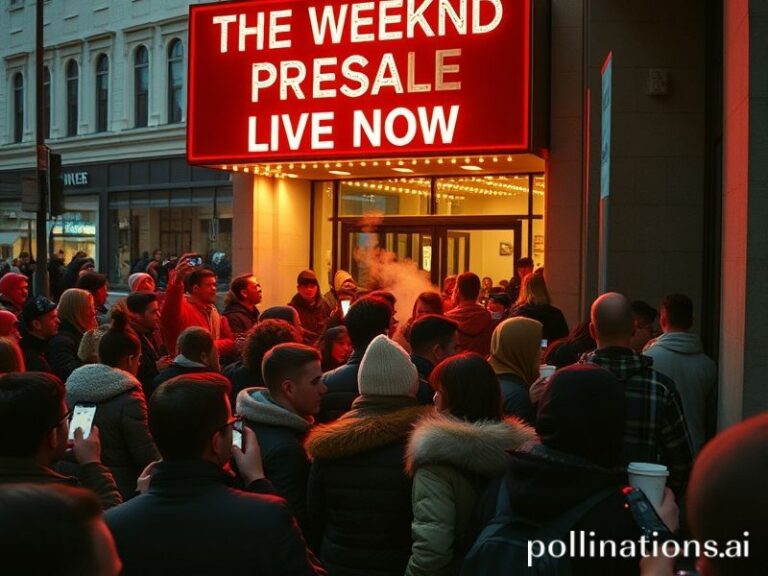 the weeknd presale