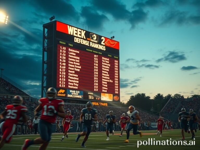 defense rankings week 2