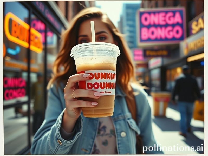 sabrina carpenter dunkin cup