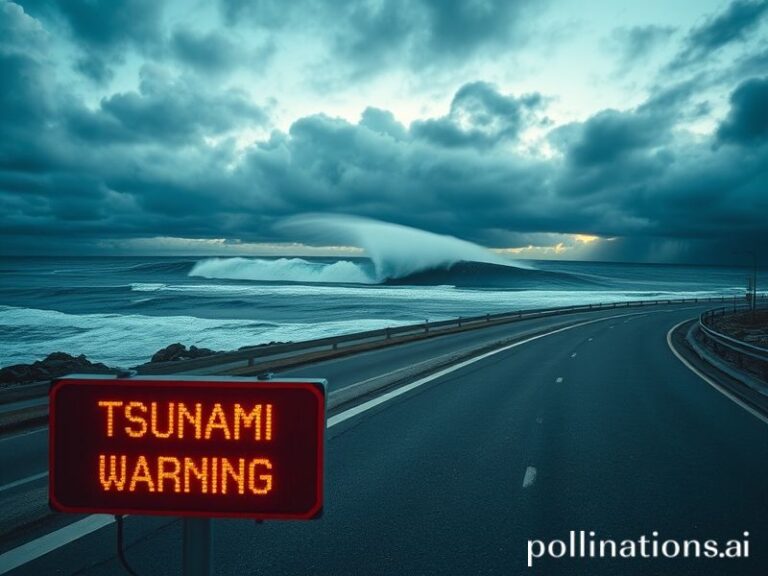 tsunami warning