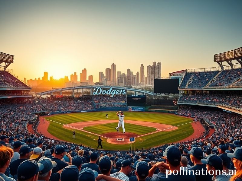 dodger game today