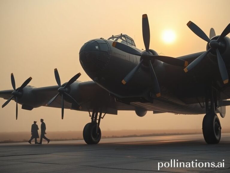 lancaster bomber sculpture