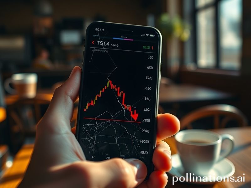 tesla share price