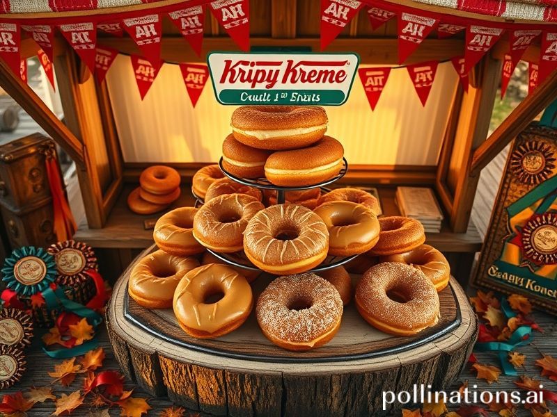 krispy kreme fall fair doughnuts
