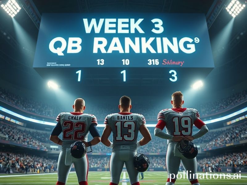 week 3 qb rankings