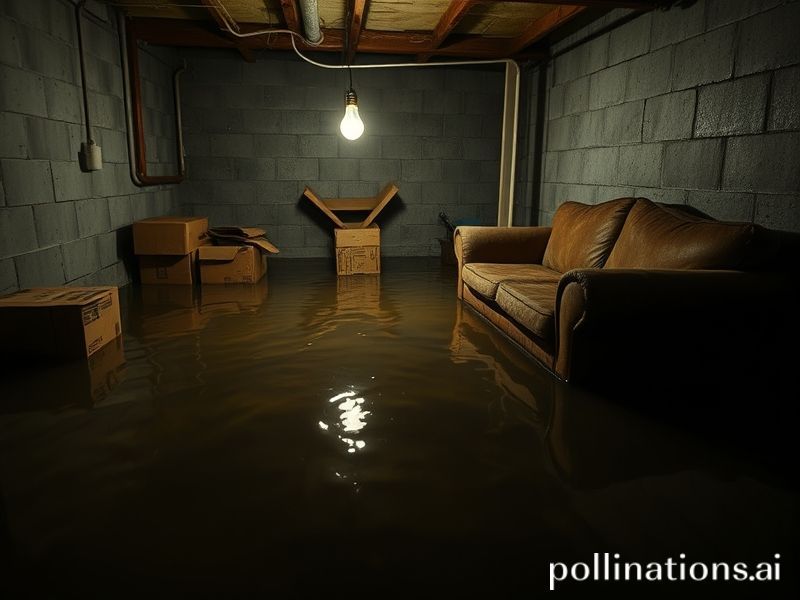 flooded basement