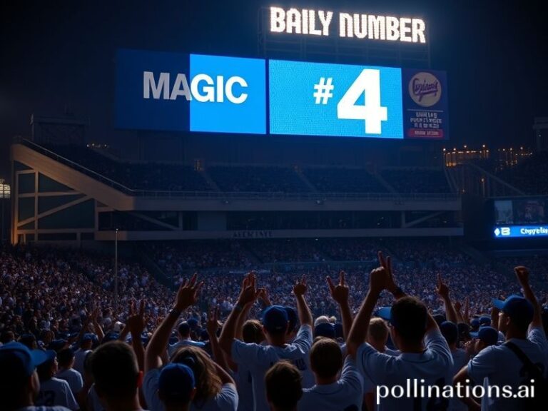 dodgers magic number