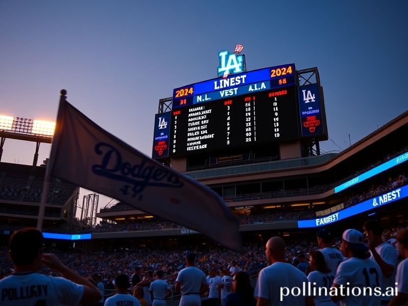 dodgers standings