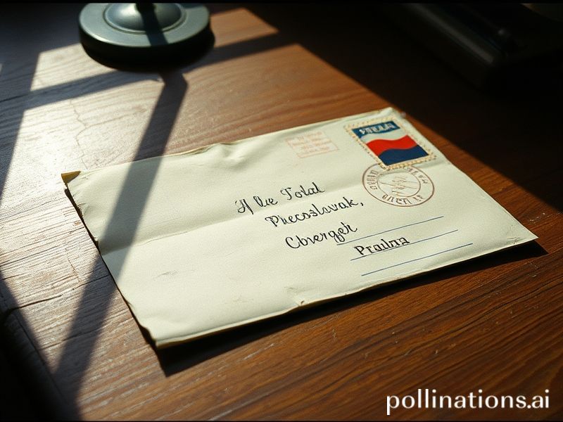 czechoslovakia letter