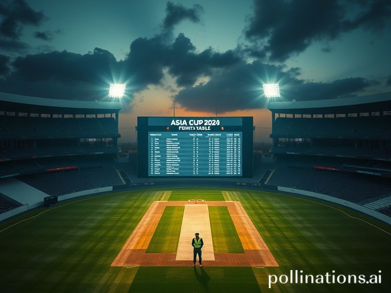 asia cup points table