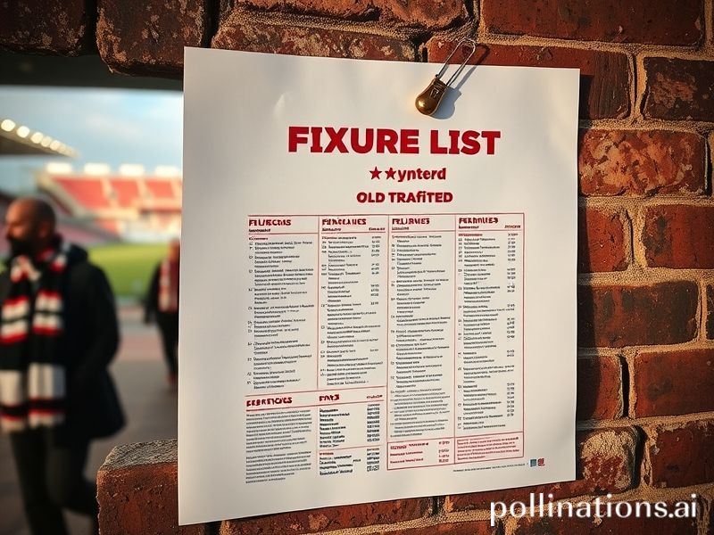 man utd fixtures