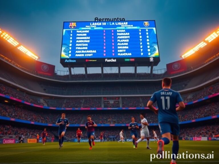 la liga standings