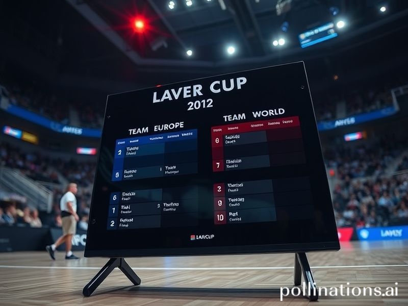 laver cup schedule