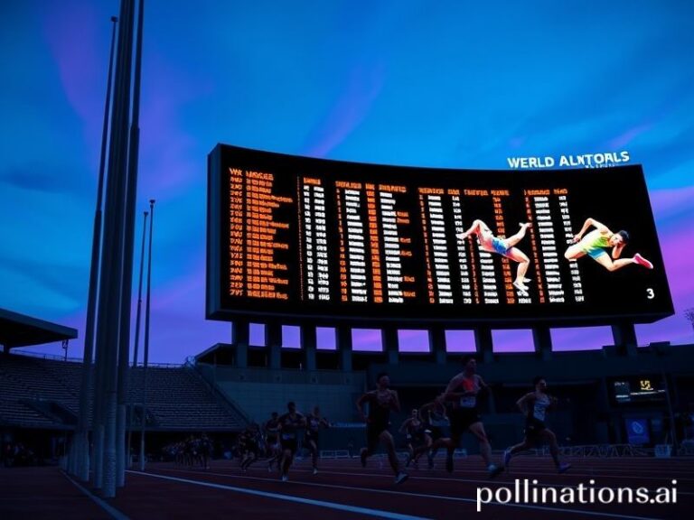 world athletics schedule