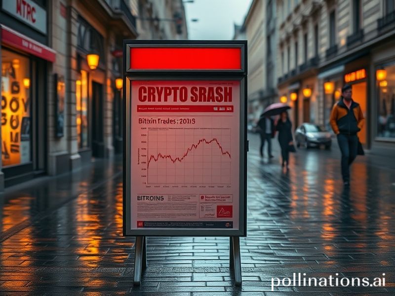 why is crypto down today