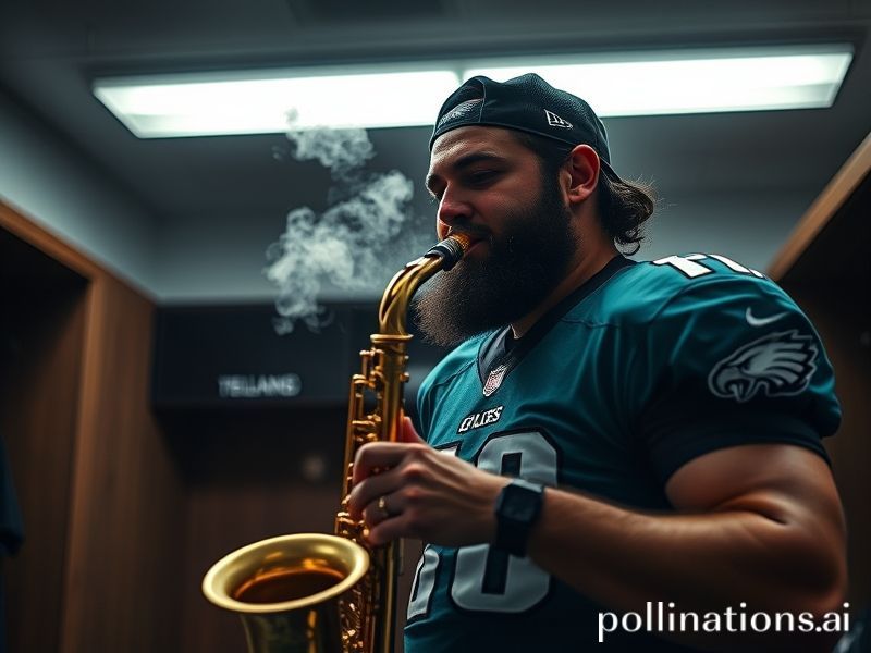 jason kelce saxophone