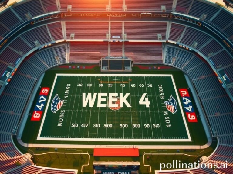 nfl week 4 schedule