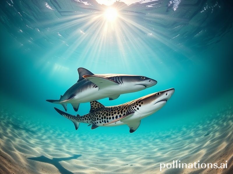 leopard shark mating