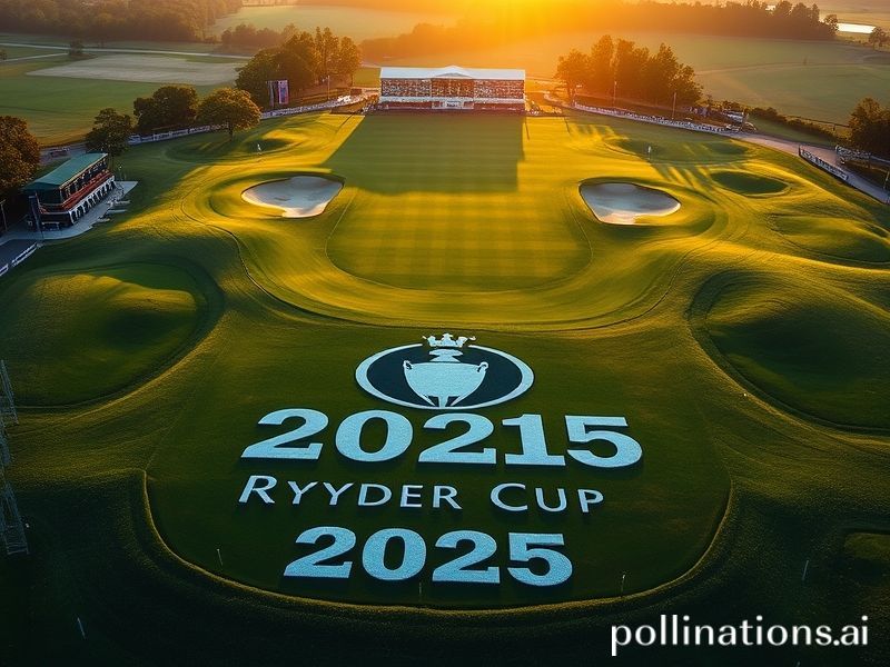 ryder cup schedule 2025