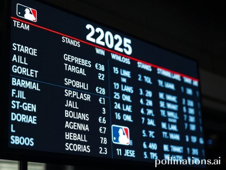 mlb standings 2025