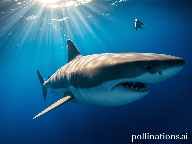 great white sharks