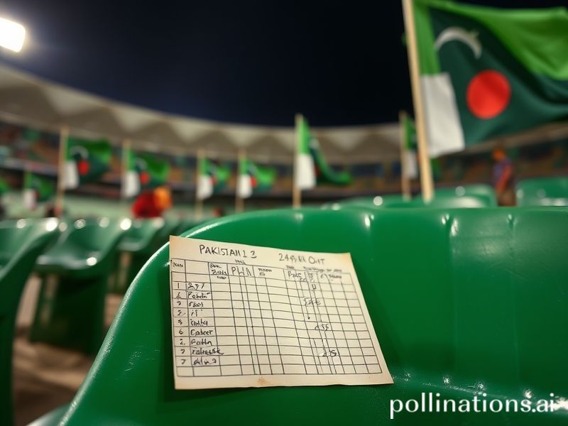 pakistan national cricket team vs bangladesh national cricket team match scorecard