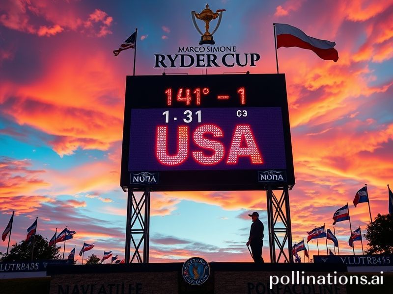 ryder cup scores