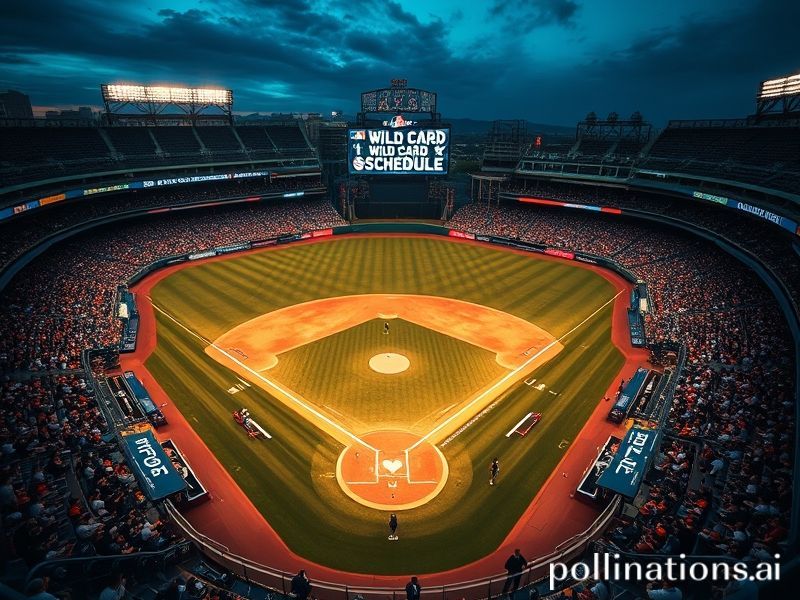 mlb wild card schedule