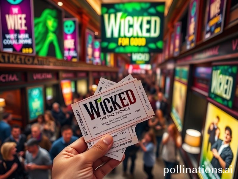Trending: wicked for good tickets