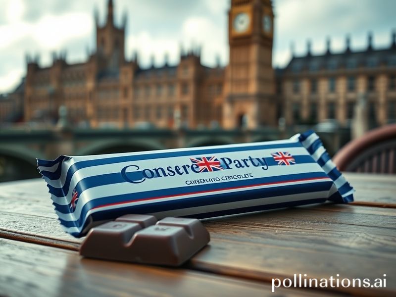 Trending: conservative party chocolate bar