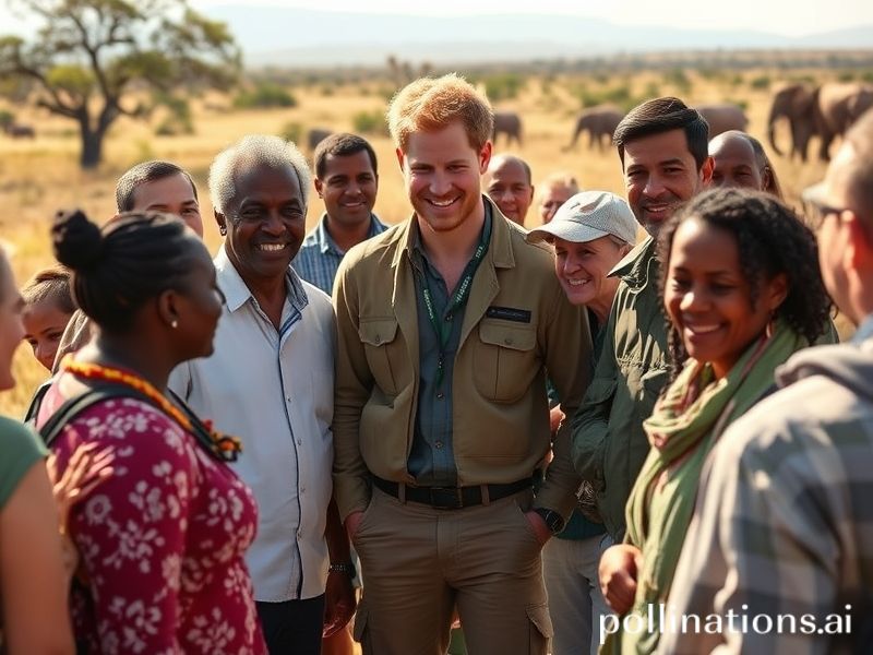 Trending: prince harry chad charity