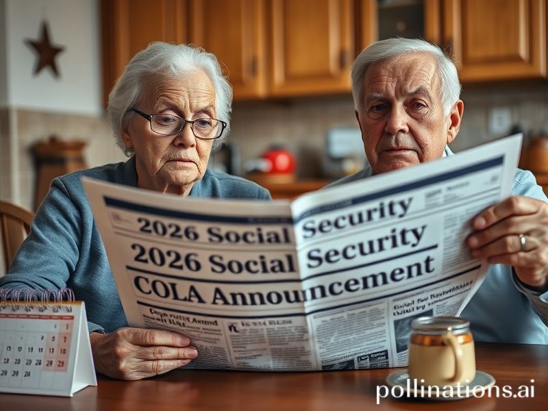 Trending: 2026 social security cola announcement