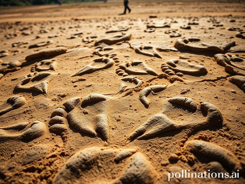 Trending: dinosaur footprints