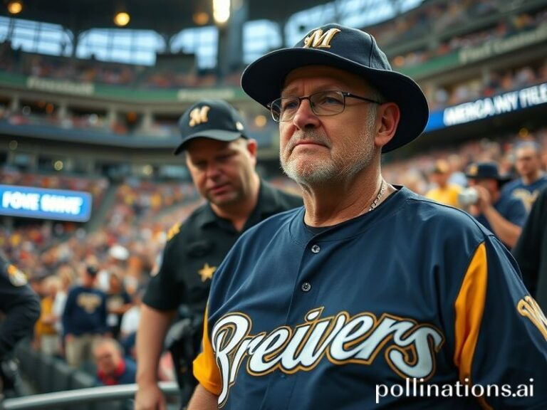 Trending: brewers fan fired