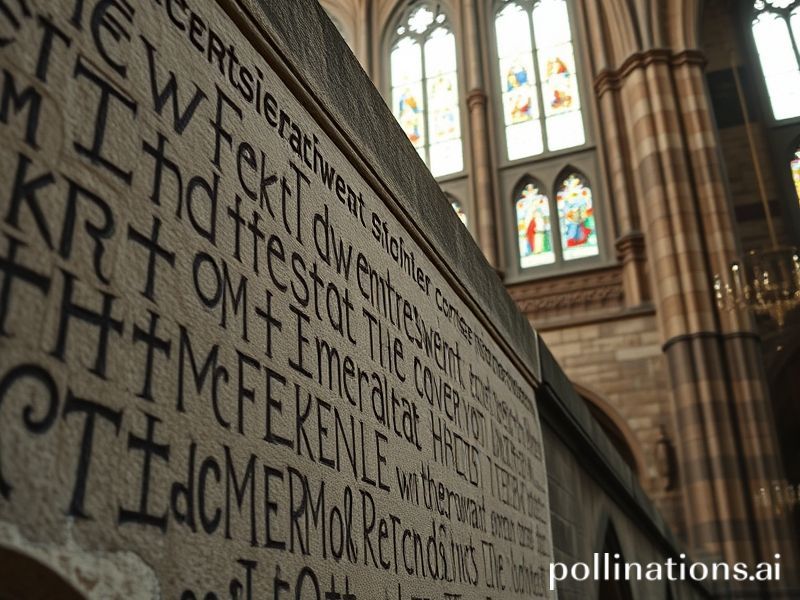 Trending: canterbury cathedral graffiti