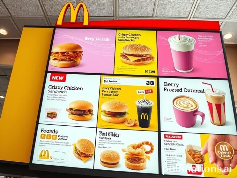 Trending: mcdonald's new menu