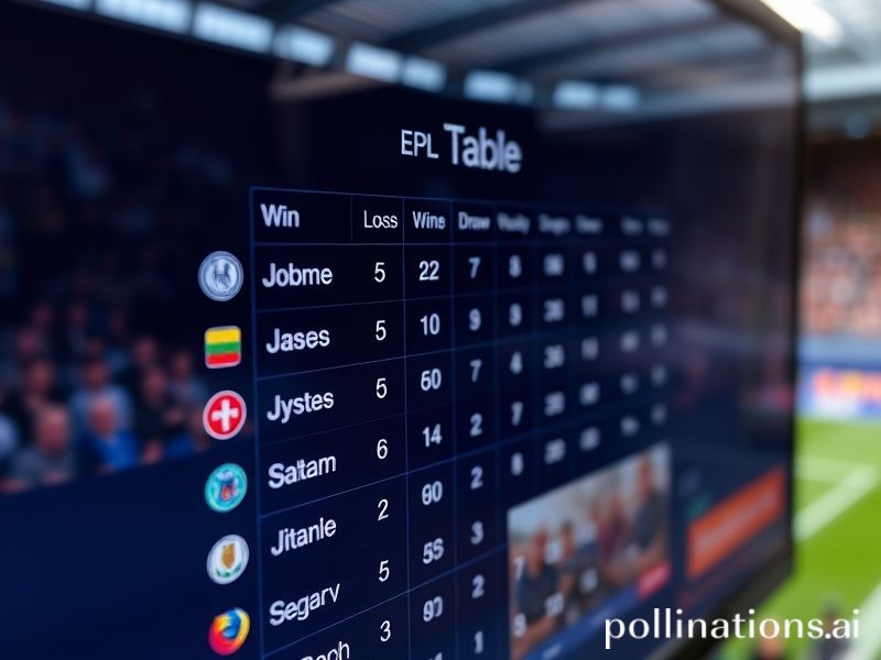 Trending: epl table