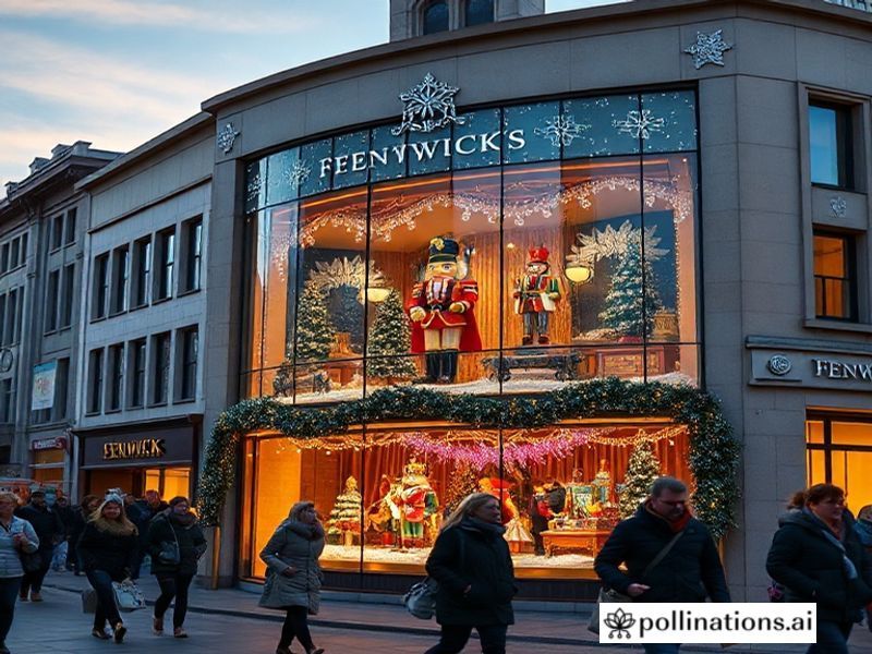 Trending: newcastle fenwick's christmas window