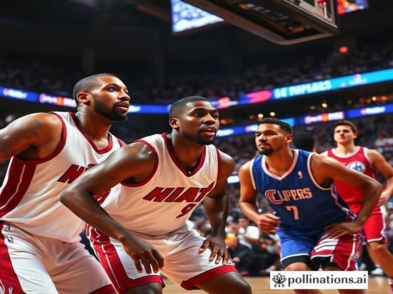 Trending: heat vs clippers