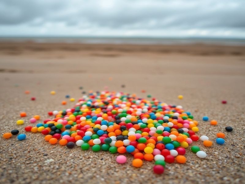 Trending: plastic beads camber sands