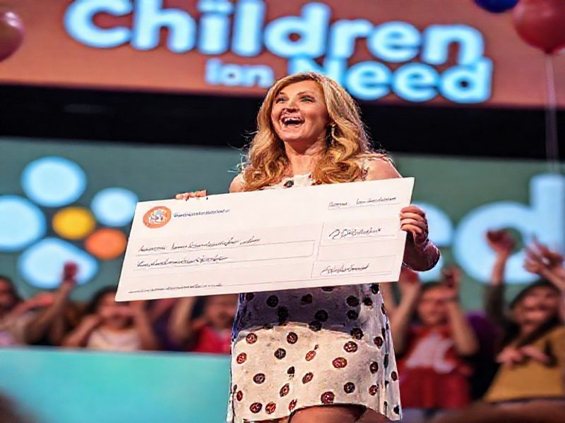 Trending: how much did sara cox raise for children in need
