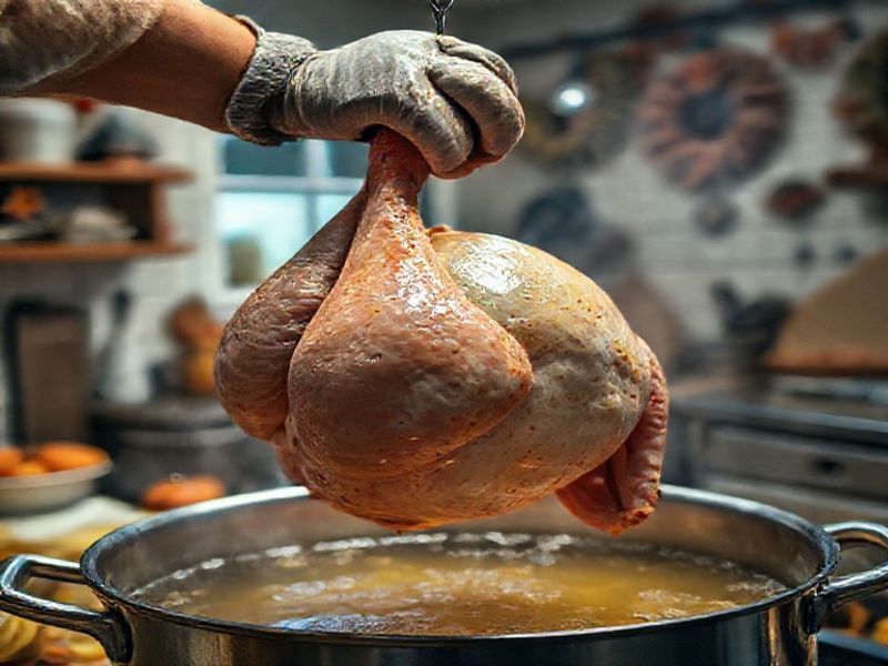 Trending: frying a turkey