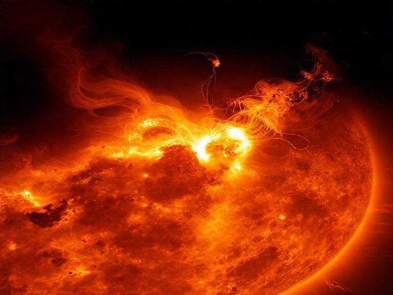Trending: solar flare