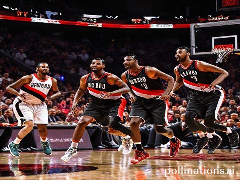Trending: trail blazers vs raptors