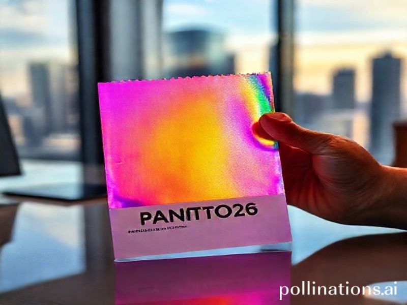 Trending: pantone colour of the year 2026