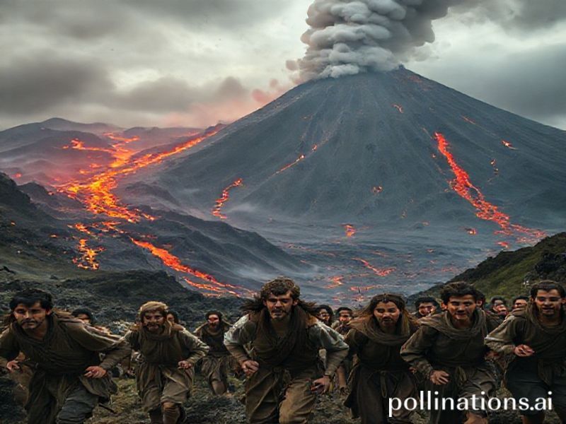 Trending: volcanic eruption black death